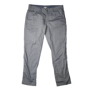 Horny Toad Cotton Nylon Midrise Trousers Size 4 Grey